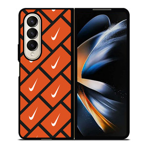 NIKE BOX ORANGE Samsung Galaxy Z Fold 4 Case Cover NIKE BOX ORANGE Samsung Galaxy Z Fold 4 Case Cover