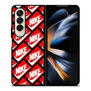 NIKE BOX PATTERN Samsung Galaxy Z Fold 4 Case Cover