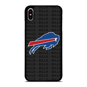 BUFFALO BILLS FOOTBALL TEXT iPhone XS Max Case Cover