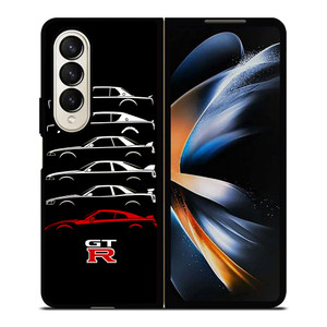 NISSAN GTR EVOLUTION Samsung Galaxy Z Fold 4 Case Cover NISSAN GTR EVOLUTION Samsung Galaxy Z Fold 4 Case Cover