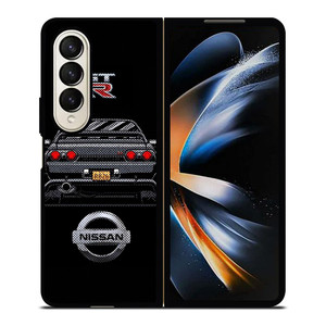 NISSAN GTR ILLUSTRATION Samsung Galaxy Z Fold 4 Case Cover