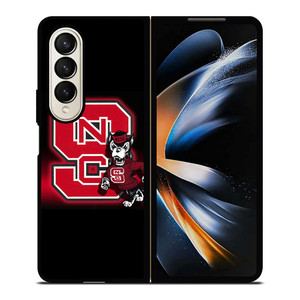 NORTH CAROLINA STATE WOLFPACK FOOTBALL Samsung Galaxy Z Fold 4 Case Cover NORTH CAROLINA STATE WOLFPACK FOOTBALL Samsung Galaxy Z Fold 4 Case Cover