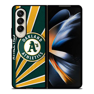 OAKLAND ATHLETICS MLB BASEBALL LOGO 3 Samsung Galaxy Z Fold 4 Case Cover OAKLAND ATHLETICS MLB BASEBALL LOGO 3 Samsung Galaxy Z Fold 4 Case Cover