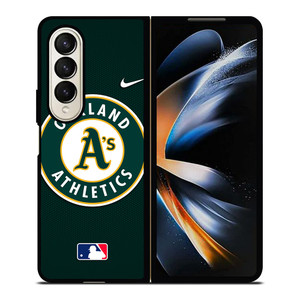 OAKLAND ATHLETICS MLB BASEBALL NIKE Samsung Galaxy Z Fold 4 Case Cover OAKLAND ATHLETICS MLB BASEBALL NIKE Samsung Galaxy Z Fold 4 Case Cover