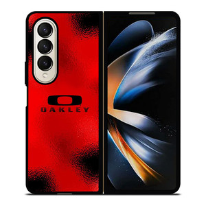 OAKLEY GLASSESS RED Samsung Galaxy Z Fold 4 Case Cover OAKLEY GLASSESS RED Samsung Galaxy Z Fold 4 Case Cover