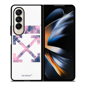 OFF WHITE PURPLE MARBLE Samsung Galaxy Z Fold 4 Case Cover OFF WHITE PURPLE MARBLE Samsung Galaxy Z Fold 4 Case Cover