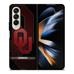 OKLAHOMA SOONERS FOOTBALL LOGO Samsung Galaxy Z Fold 4 Case Cover OKLAHOMA SOONERS FOOTBALL LOGO Samsung Galaxy Z Fold 4 Case Cover