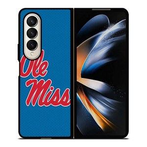 OLE MISS UNIVERSITY FOOTBALL Samsung Galaxy Z Fold 4 Case Cover OLE MISS UNIVERSITY FOOTBALL Samsung Galaxy Z Fold 4 Case Cover