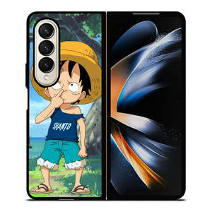 ONE PIECE LUFFY KID Samsung Galaxy Z Fold 4 Case Cover ONE PIECE LUFFY KID Samsung Galaxy Z Fold 4 Case Cover