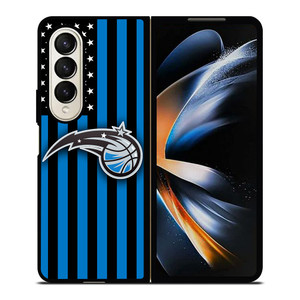 ORLANDO MAGIC NBA USA FLAG Samsung Galaxy Z Fold 4 Case Cover ORLANDO MAGIC NBA USA FLAG Samsung Galaxy Z Fold 4 Case Cover