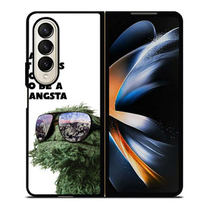 OSCAR THE GROUCH SESAME STREET Samsung Galaxy Z Fold 4 Case Cover OSCAR THE GROUCH SESAME STREET Samsung Galaxy Z Fold 4 Case Cover