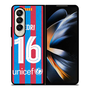 PEDRI 16 FC BARCELONA 2022 Samsung Galaxy Z Fold 4 Case Cover PEDRI 16 FC BARCELONA 2022 Samsung Galaxy Z Fold 4 Case Cover
