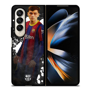 PEDRI GONZALEZ BARCELONA FC Samsung Galaxy Z Fold 4 Case Cover PEDRI GONZALEZ BARCELONA FC Samsung Galaxy Z Fold 4 Case Cover