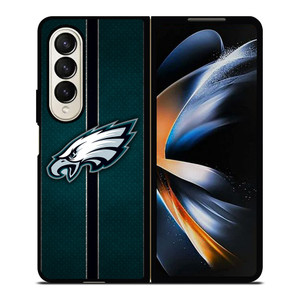 PHILADELPHIA EAGLES NFL METAL STRIPE Samsung Galaxy Z Fold 4 Case Cover PHILADELPHIA EAGLES NFL METAL STRIPE Samsung Galaxy Z Fold 4 Case Cover
