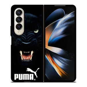 PUMA ICON LOGO Samsung Galaxy Z Fold 4 Case Cover PUMA ICON LOGO Samsung Galaxy Z Fold 4 Case Cover
