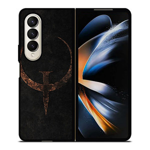 QUAKE GAMES LOGO Samsung Galaxy Z Fold 4 Case Cover QUAKE GAMES LOGO Samsung Galaxy Z Fold 4 Case Cover