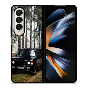 RANGE ROVER VINTAGE Samsung Galaxy Z Fold 4 Case Cover RANGE ROVER VINTAGE Samsung Galaxy Z Fold 4 Case Cover