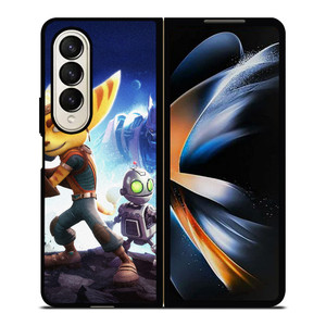 RATCHET AND CLANK VIDEO GAMES Samsung Galaxy Z Fold 4 Case Cover RATCHET AND CLANK VIDEO GAMES Samsung Galaxy Z Fold 4 Case Cover