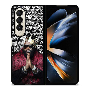 RICK ROSS RATHER YOU THAN ME Samsung Galaxy Z Fold 4 Case Cover RICK ROSS RATHER YOU THAN ME Samsung Galaxy Z Fold 4 Case Cover