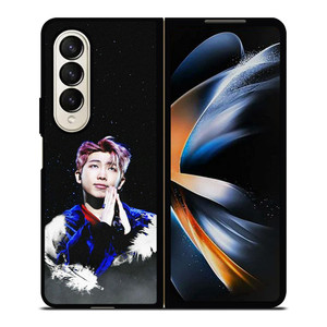 RM KIM NAM JOON BTS BANGTAN BOYS Samsung Galaxy Z Fold 4 Case Cover RM KIM NAM JOON BTS BANGTAN BOYS Samsung Galaxy Z Fold 4 Case Cover