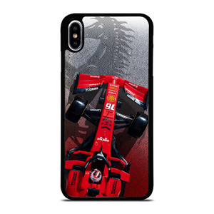 CHARLES LECLERC FERRARI FORMULA ONE F1 RACING iPhone XS Max Case Cover