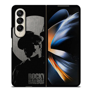 ROCKY BALBOA SILHOUETTE Samsung Galaxy Z Fold 4 Case Cover ROCKY BALBOA SILHOUETTE Samsung Galaxy Z Fold 4 Case Cover