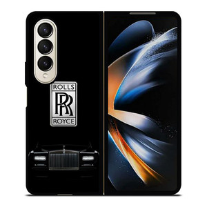 ROLLS ROYCE CAR SILHOUETTE Samsung Galaxy Z Fold 4 Case Cover ROLLS ROYCE CAR SILHOUETTE Samsung Galaxy Z Fold 4 Case Cover