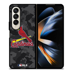 SAINT LOUIS CARDINALS BASEBALL BLACK CAMO Samsung Galaxy Z Fold 4 Case Cover SAINT LOUIS CARDINALS BASEBALL BLACK CAMO Samsung Galaxy Z Fold 4 Case Cover