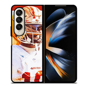 SAN FRANCISCO 49ERS DEEBO SAMUEL Samsung Galaxy Z Fold 4 Case Cover SAN FRANCISCO 49ERS DEEBO SAMUEL Samsung Galaxy Z Fold 4 Case Cover