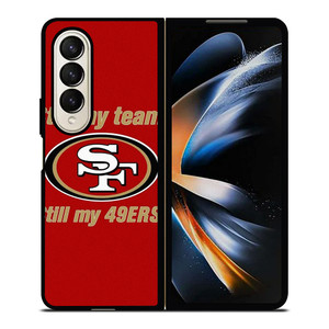 SAN FRANCISCO 49ERS FOOTBALL FANS Samsung Galaxy Z Fold 4 Case Cover