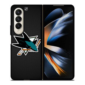 SAN JOSE SHARKS HOCKEY NHL LOGO Samsung Galaxy Z Fold 4 Case Cover SAN JOSE SHARKS HOCKEY NHL LOGO Samsung Galaxy Z Fold 4 Case Cover