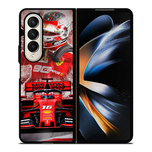 SCUDERIA FERRARI F1 CHARLES LECLERC Samsung Galaxy Z Fold 4 Case Cover