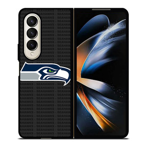 SEATTLE SEAHAWKS FOOTBALL TEXT Samsung Galaxy Z Fold 4 Case Cover SEATTLE SEAHAWKS FOOTBALL TEXT Samsung Galaxy Z Fold 4 Case Cover