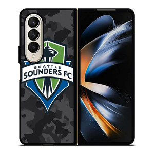 SEATTLE SOUNDERS FC MLS BLACK CAMO Samsung Galaxy Z Fold 4 Case Cover SEATTLE SOUNDERS FC MLS BLACK CAMO Samsung Galaxy Z Fold 4 Case Cover