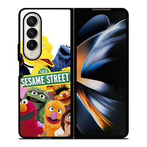 SESAME STREET MUPPETS 2 Samsung Galaxy Z Fold 4 Case Cover