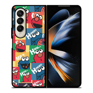 SESAME STREET MUPPETS COLLAGE Samsung Galaxy Z Fold 4 Case Cover SESAME STREET MUPPETS COLLAGE Samsung Galaxy Z Fold 4 Case Cover