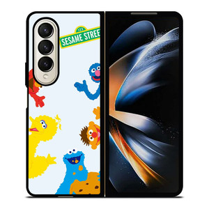 SESAME STREET MUPPETS Samsung Galaxy Z Fold 4 Case Cover SESAME STREET MUPPETS Samsung Galaxy Z Fold 4 Case Cover