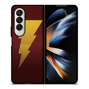 SHAZAM SUPERHERO SYMBOL Samsung Galaxy Z Fold 4 Case Cover SHAZAM SUPERHERO SYMBOL Samsung Galaxy Z Fold 4 Case Cover