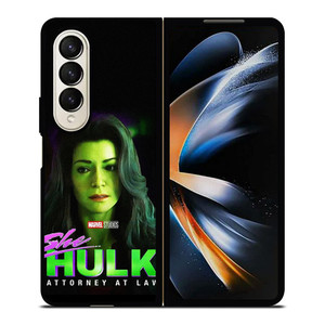 SHE HULK ATTORNEY AT LAW Samsung Galaxy Z Fold 4 Case Cover SHE HULK ATTORNEY AT LAW Samsung Galaxy Z Fold 4 Case Cover