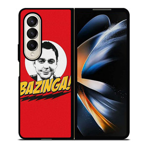SHELDON COOPER BAZINGA BIG BANG THEORY Samsung Galaxy Z Fold 4 Case Cover SHELDON COOPER BAZINGA BIG BANG THEORY Samsung Galaxy Z Fold 4 Case Cover
