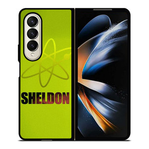 SHELDON COOPER BIG BANG THEORY LOGO Samsung Galaxy Z Fold 4 Case Cover SHELDON COOPER BIG BANG THEORY LOGO Samsung Galaxy Z Fold 4 Case Cover