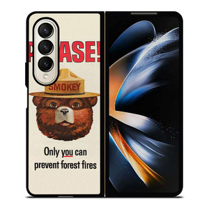 SMOKEY THE BEAR 2 Samsung Galaxy Z Fold 4 Case Cover SMOKEY THE BEAR 2 Samsung Galaxy Z Fold 4 Case Cover