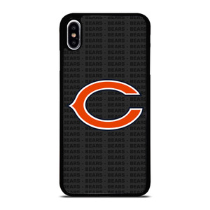 CHICAGO BEARS FOOTBALL TEXT iPhone XS Max Case Cover