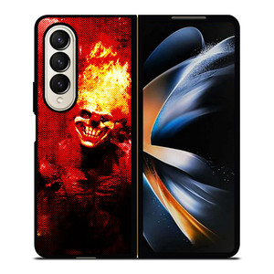 SONY TWISTED METAL GAMES Samsung Galaxy Z Fold 4 Case Cover SONY TWISTED METAL GAMES Samsung Galaxy Z Fold 4 Case Cover