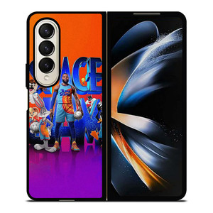 SPACE JAM LOONEY TUNES LEBRON JAMES Samsung Galaxy Z Fold 4 Case Cover