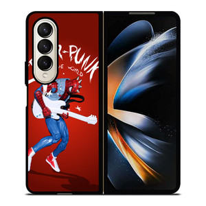 SPIDER PUNK VS THE WORLD Samsung Galaxy Z Fold 4 Case Cover