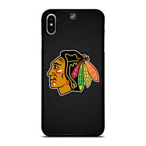 CHICAGO BLACKHAWKS HOCKEY NHL LOGO iPhone XS Max Case Cover CHICAGO BLACKHAWKS HOCKEY NHL LOGO iPhone XS Max Case Cover