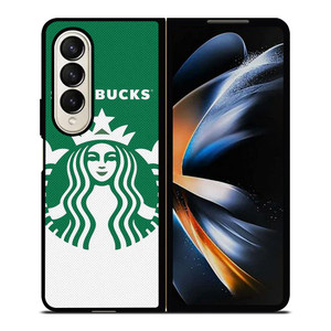 STARBUCKS COFFEE LOGO GREEN Samsung Galaxy Z Fold 4 Case Cover