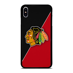 CHICAGO BLACKHAWKS NHL HOCKEY LOGO iPhone XS Max Case Cover CHICAGO BLACKHAWKS NHL HOCKEY LOGO iPhone XS Max Case Cover