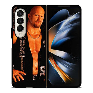 STONE COLD STEVE AUSTIN WRESTLING Samsung Galaxy Z Fold 4 Case Cover